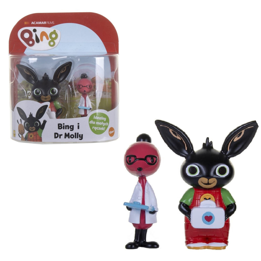 Bing 3576 Bing figurine Set 2 Confezione: Charlie I Koko Bunny Coniglio per  bambini Giocattolo da collezione da collezione 7-9cm – Euroelectronics EU