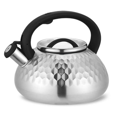 Tea Kettle Stovetop Whistling Tea Pot,stainless Steel Tea Kettles Tea Pots  For Stove Top,3l Capacity With Capsule Base By (hs)
