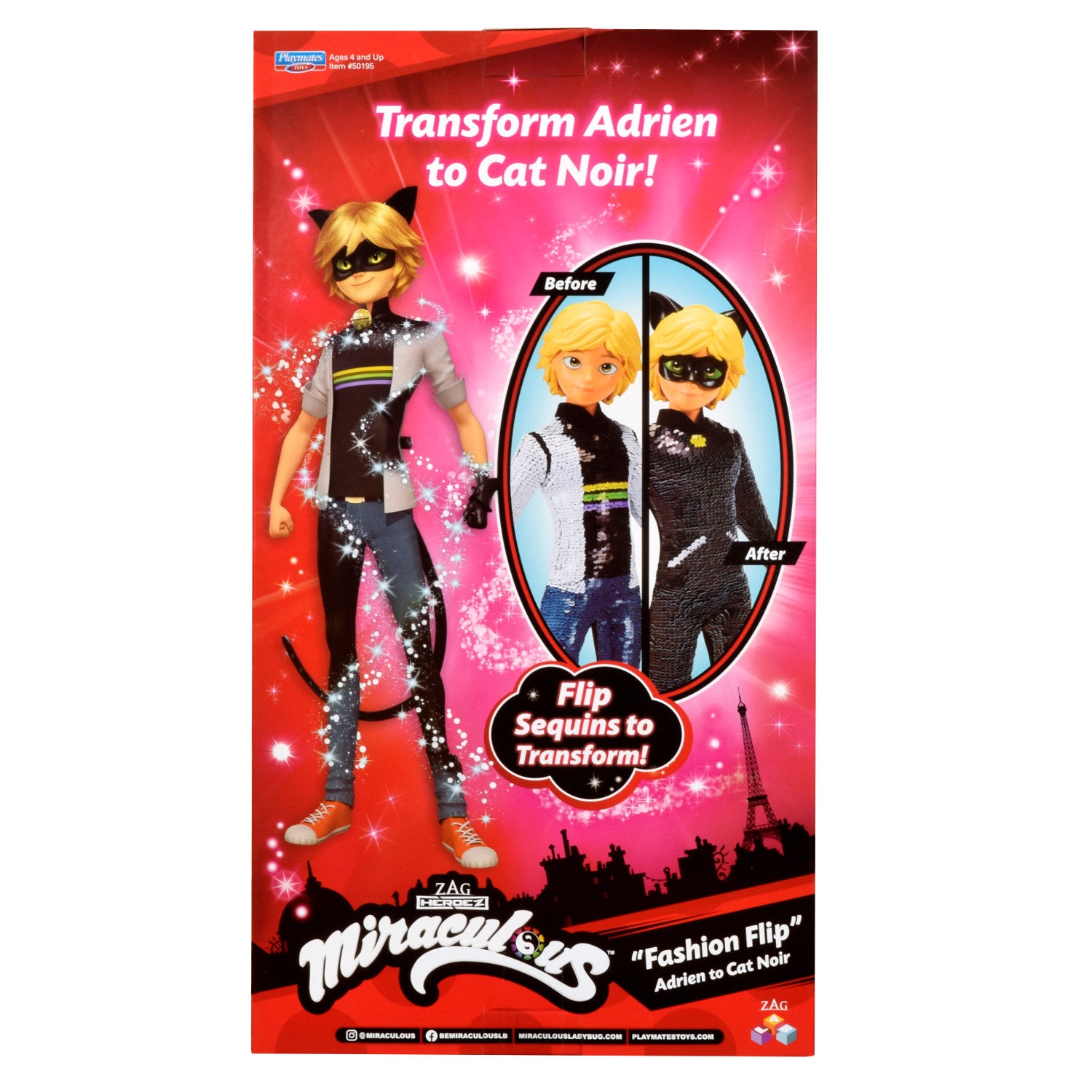 Miraculous Cat Noir Dress Up Set Adrien Mask Ring Plagg Kwami Stick Role  Play UK