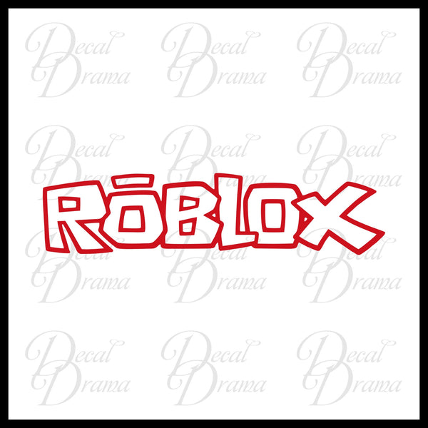 Roblox Emblem Logo Vinyl Car Laptop Decal Decal Drama - roblox logo decal