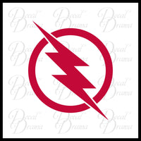 The Reverse Flash lightning emblem, DC Comics Arrowverse Fan Art Vinyl ...