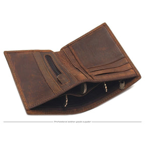 Crocodile Tail Style Series Leather Wallet