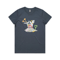 Chip Drunk tee MATT COATES ART