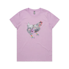 Clarice the Chicken tee - Limited Edition of 50 Good Vibes PENNY ROYAL DESIGN