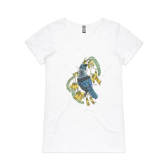 Tui + Kowhai tee LESH CREATES