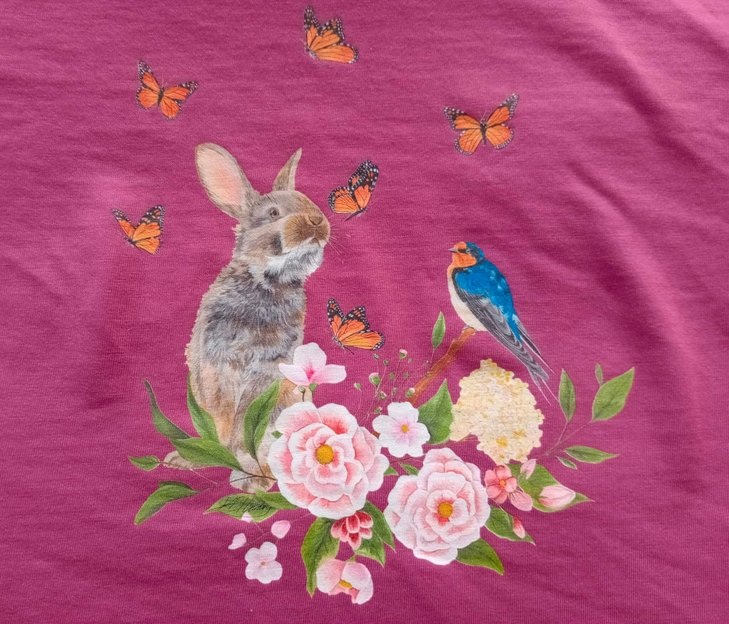 Welcome Buddies tee TRISH HARDING ART