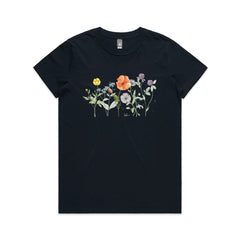 In Fields Of Floral Gold tee CLOUDS OF COLOUR Regular price