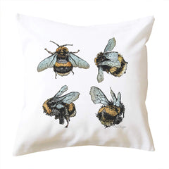 Quad Bees Cushion Cover MARK DUGGAN