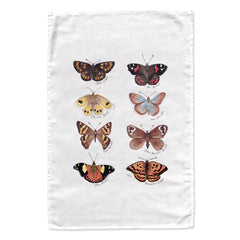 NZ Native Butterflies tea towel PENNY ROYAL DESIGN