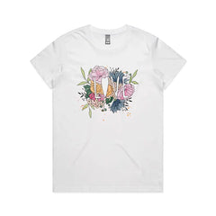 Floral Love tee CLOUDS OF COLOUR