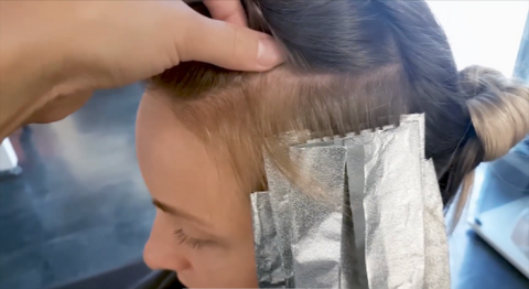 how to FOIL and style FINE HAIR - nvenn hair and beauty