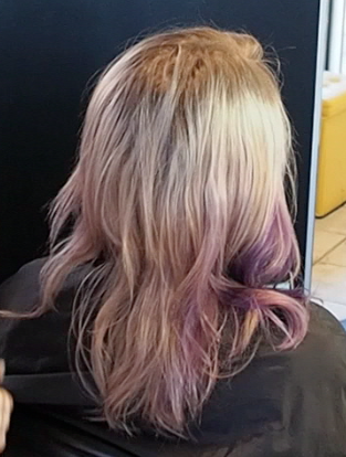 From Purple Mess To Platinum Blonde Hair Nvenn Hair And Beauty
