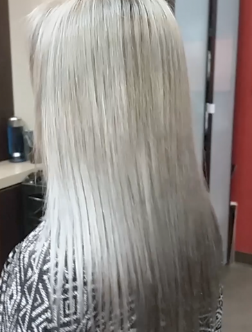 How To Get Silver Hair Without Bleach Damage Nvenn Hair And Beauty