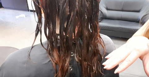 COLOR CORRECTION: from black to STRAWBERRY BLONDE 4