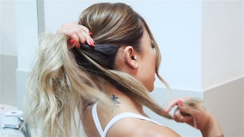 5 minute twisted ponytail 7-2