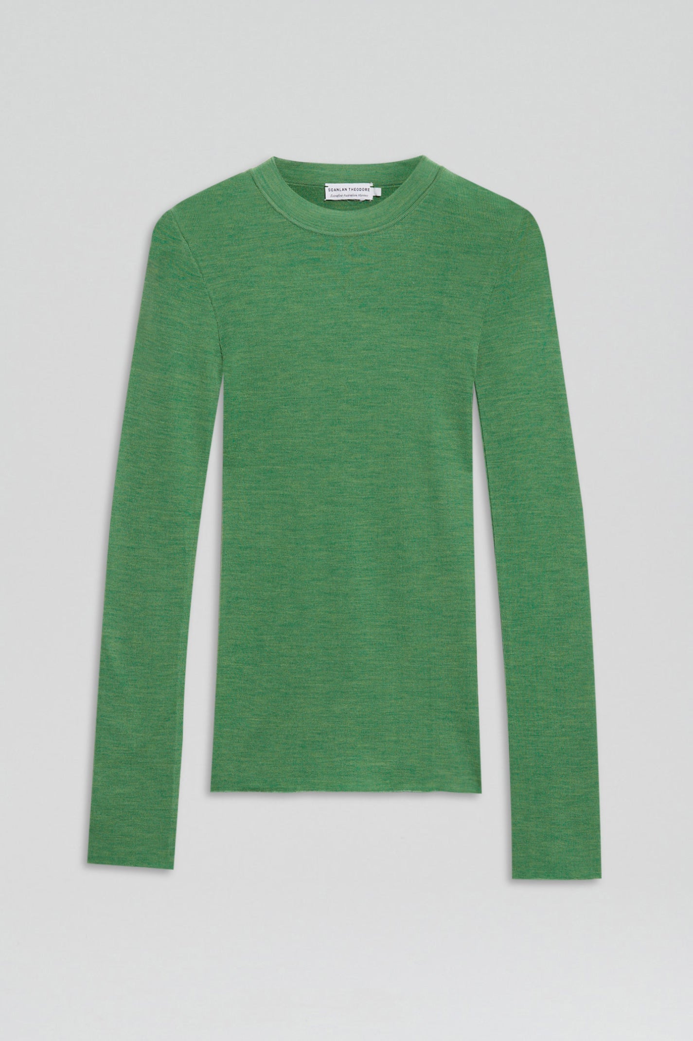 BABYWOOL CREW SWEATER - APPLE