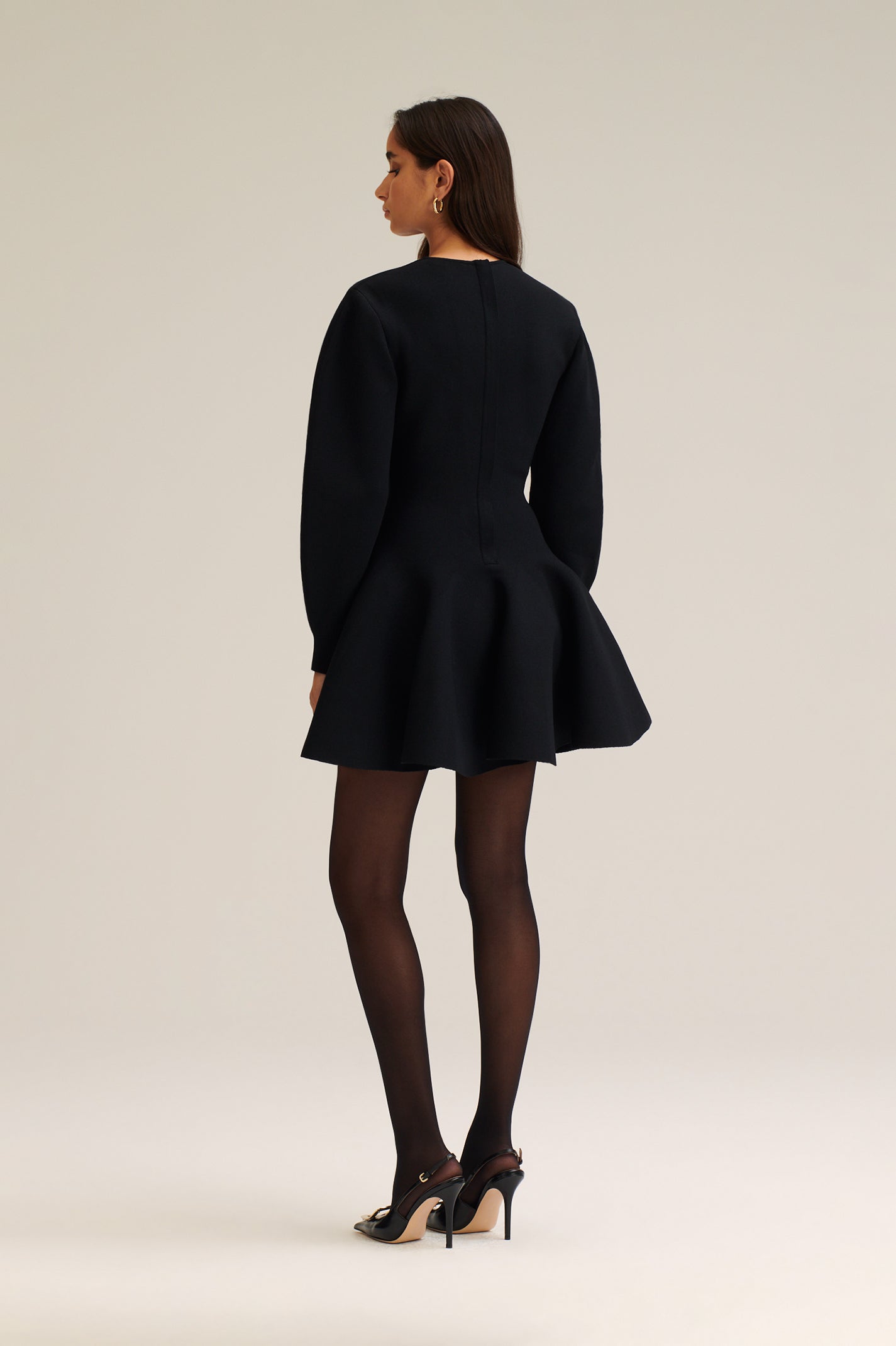 crepe-knit-trapeze-mini-dress-black
