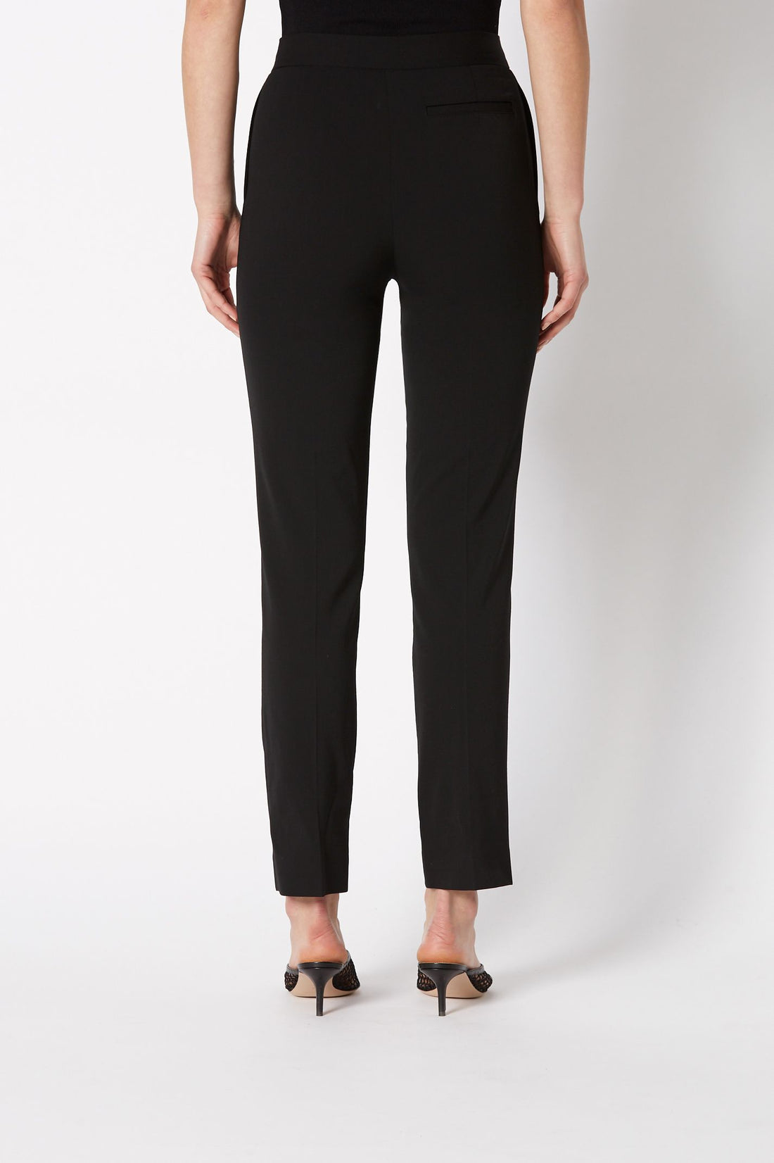Tailored Slim Cropped Trouser Black – Scanlan Theodore US
