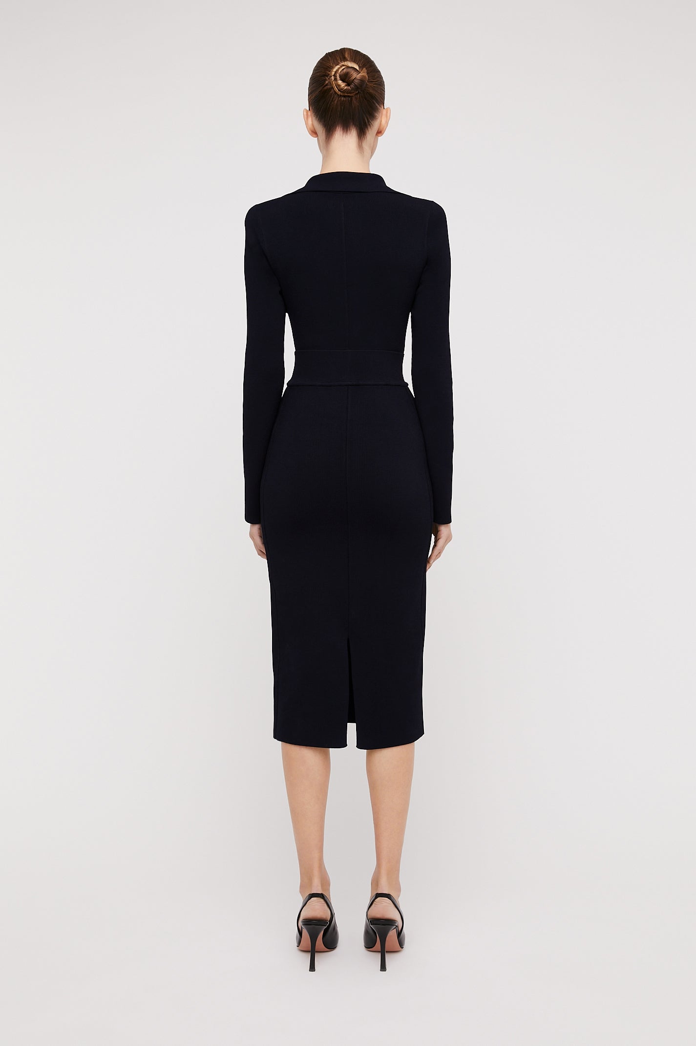 crepe-knit-drape-front-dress-navy