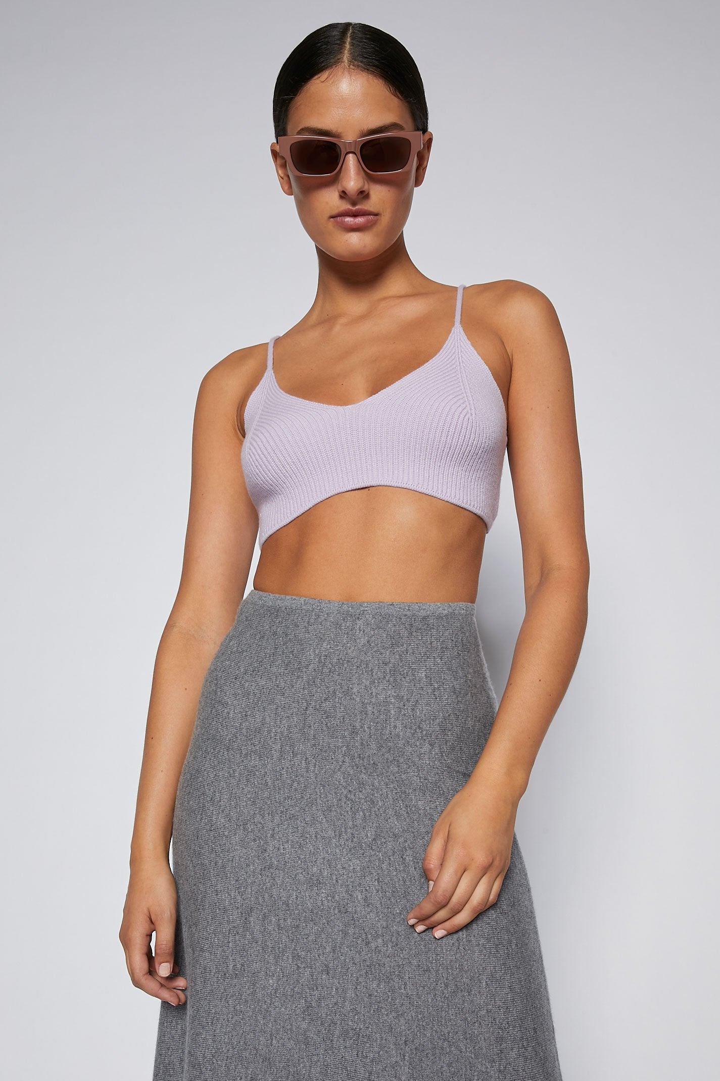 CASHMERE BRALETTE 7 - LILAC