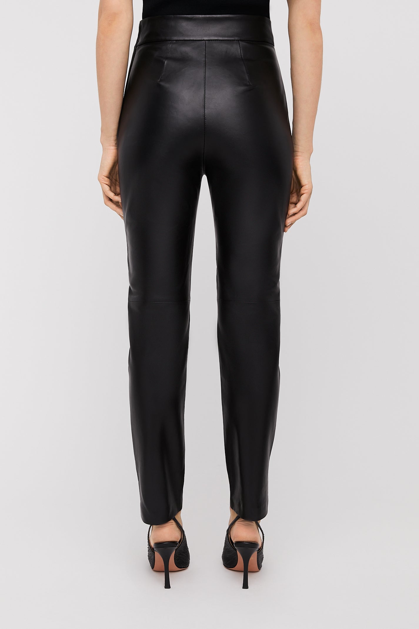 leather-bonded-trouser-black