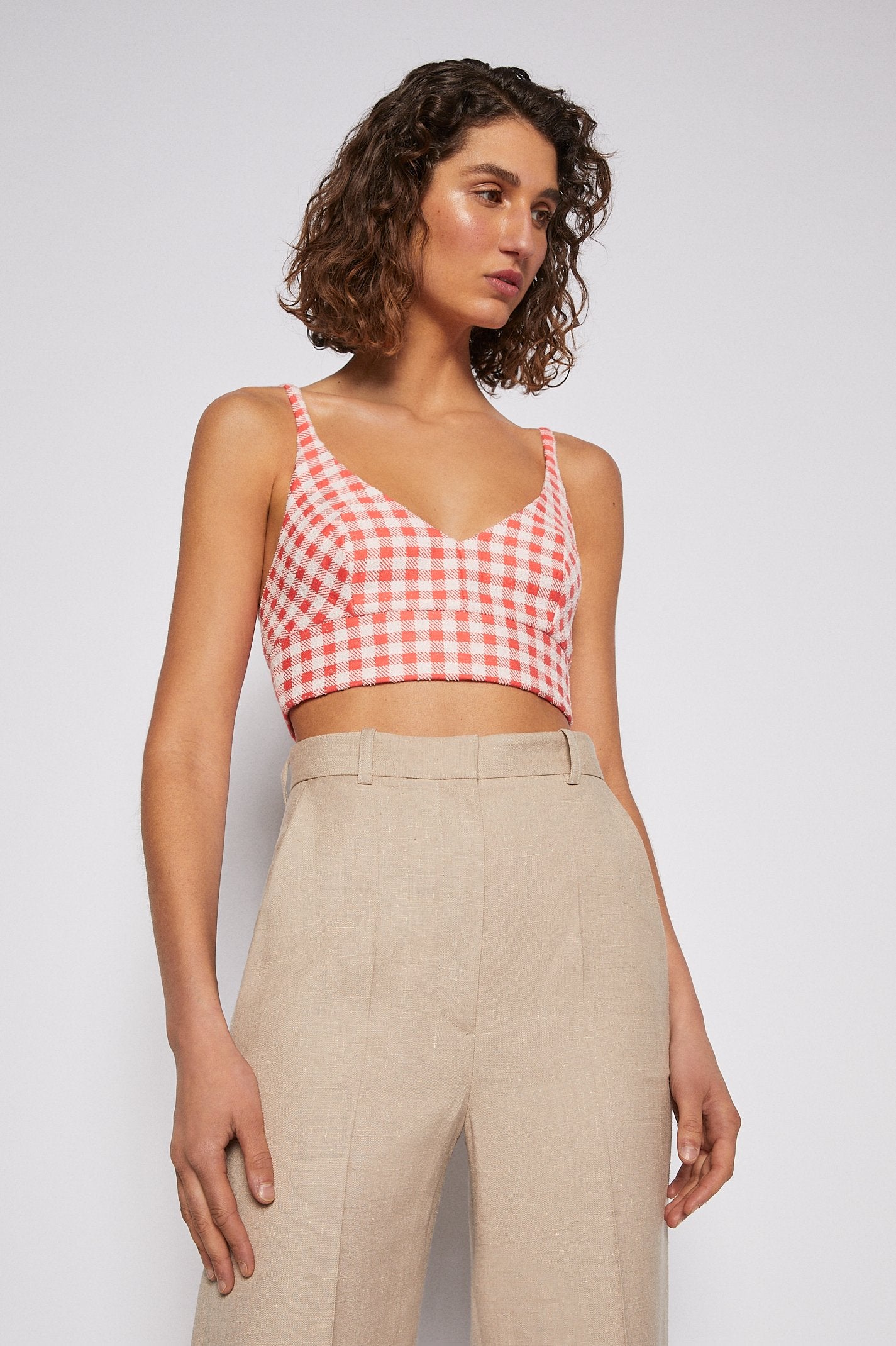 gingham-bralet-coral