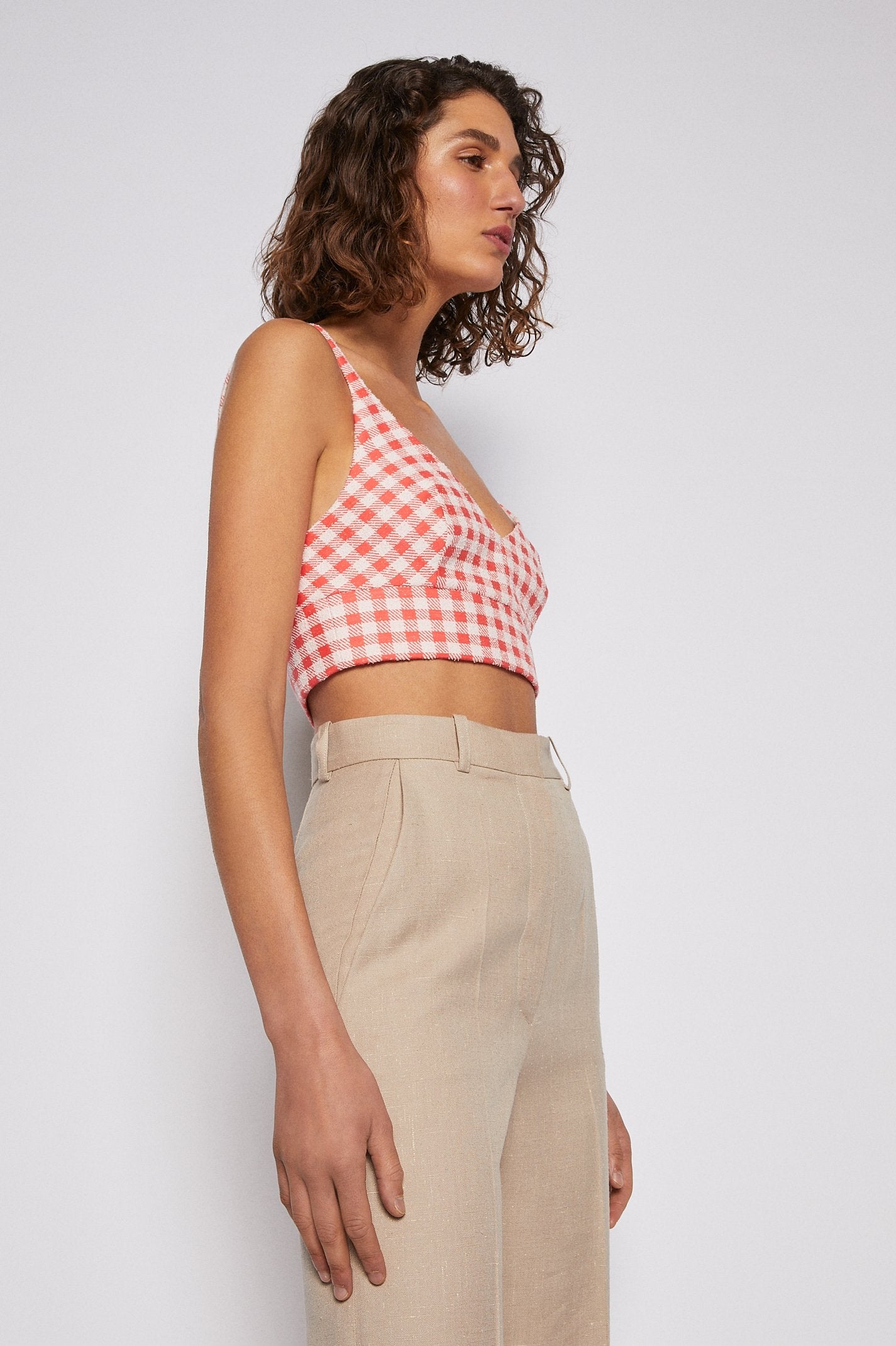 gingham-bralet-coral