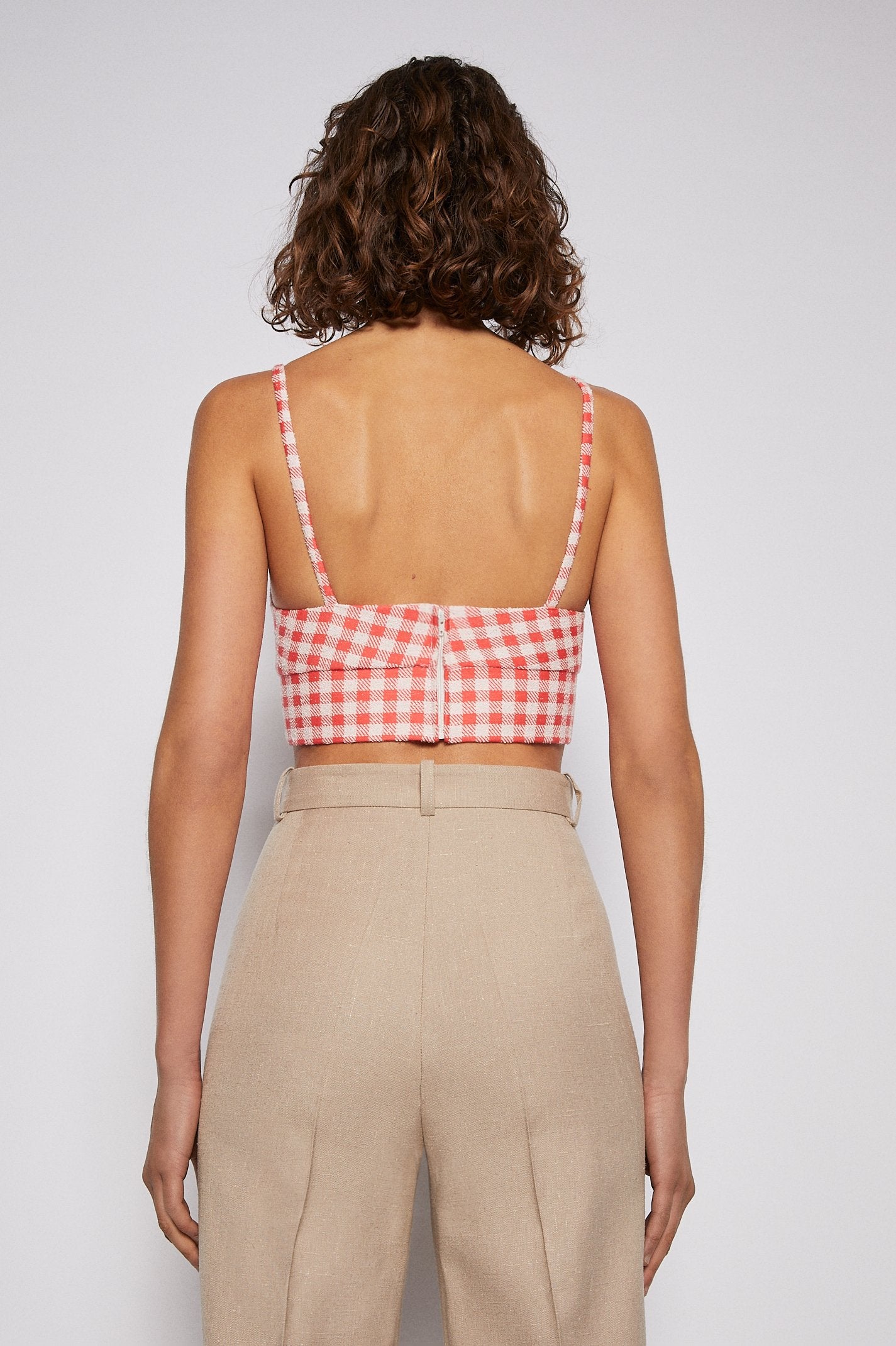 gingham-bralet-coral