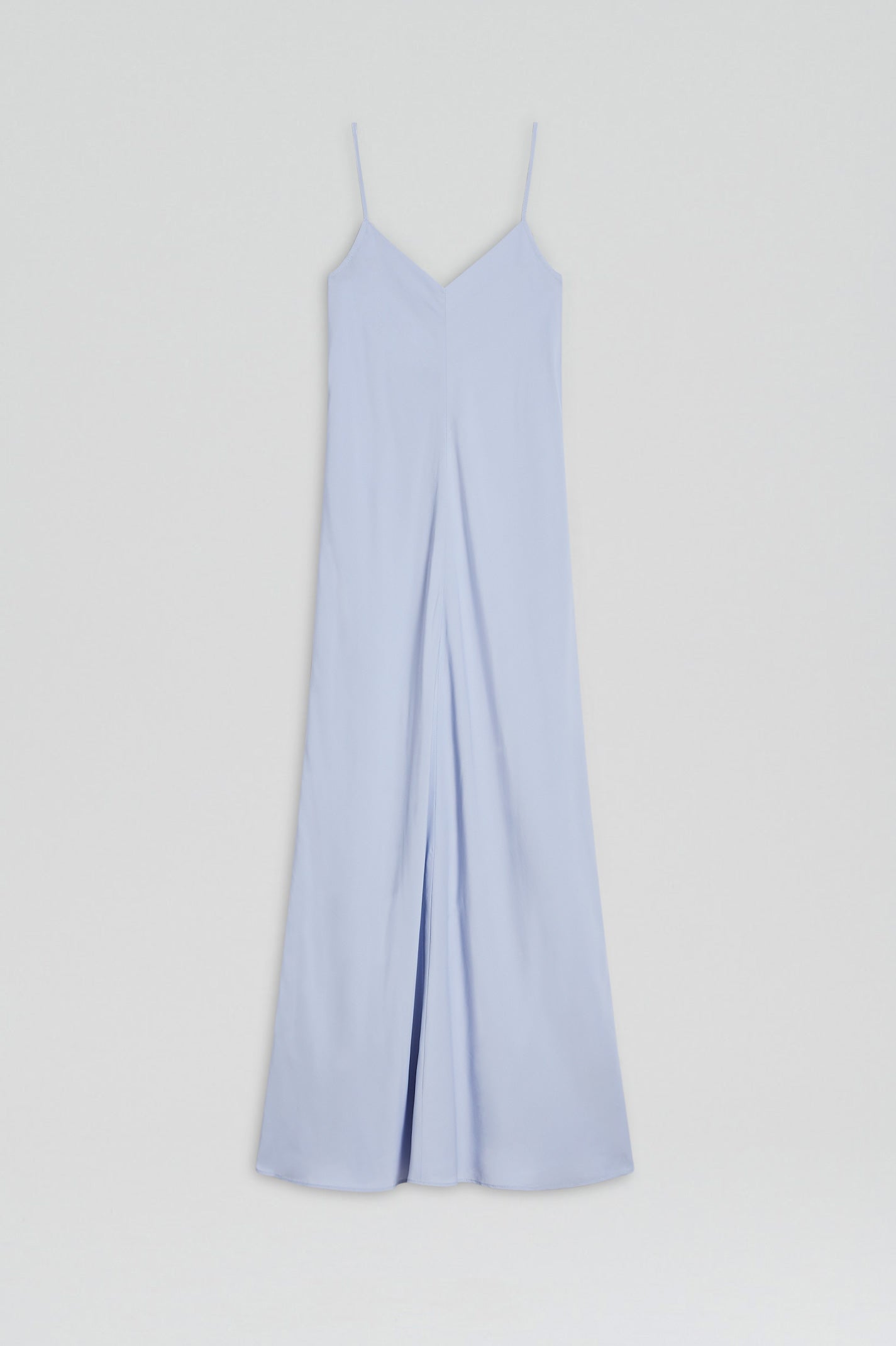 POWDERED VISCOSE SLIP DRESS - AQUATIC