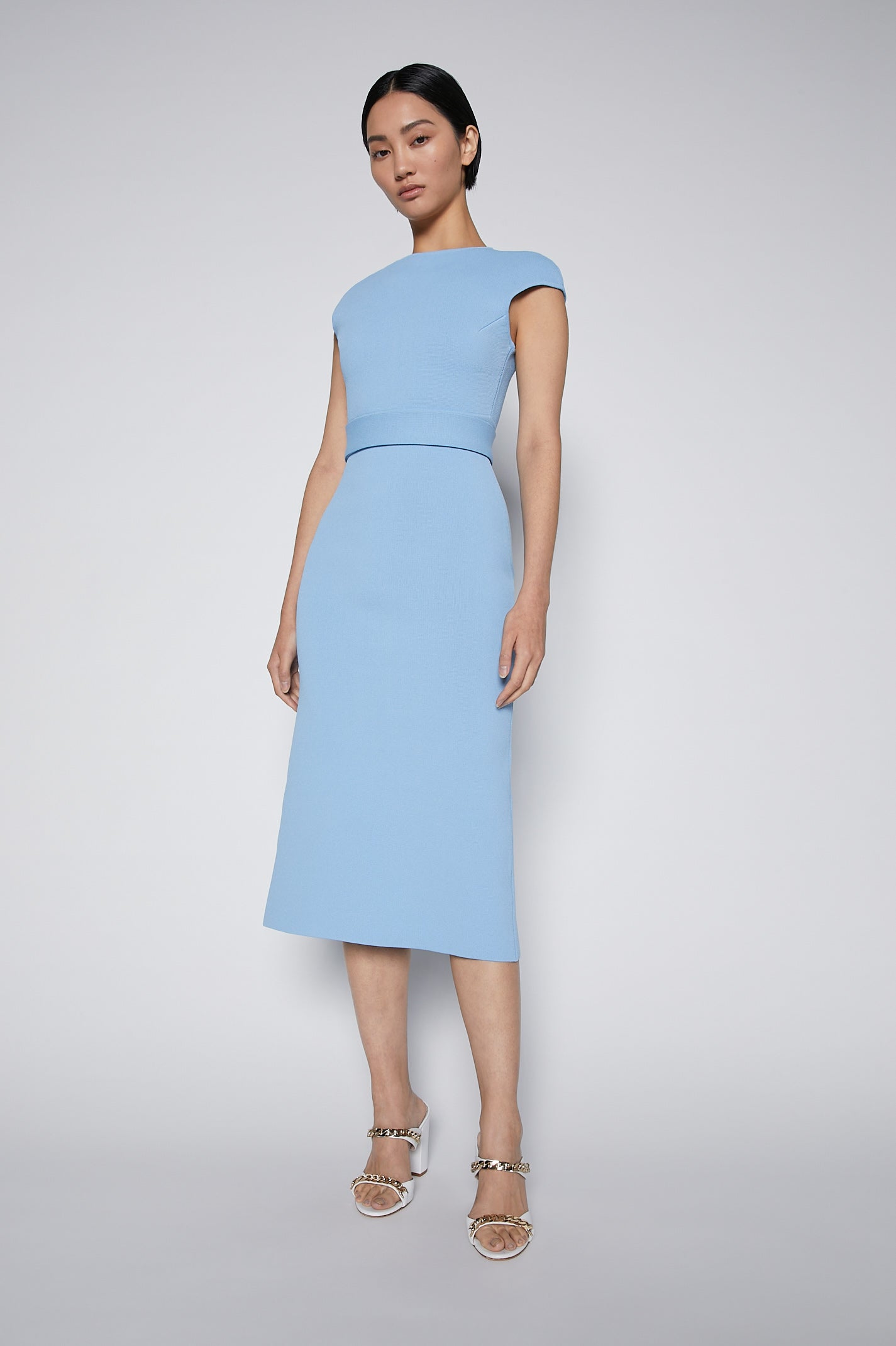 crepe-knit-cap-sleeve-dress-pale-blue