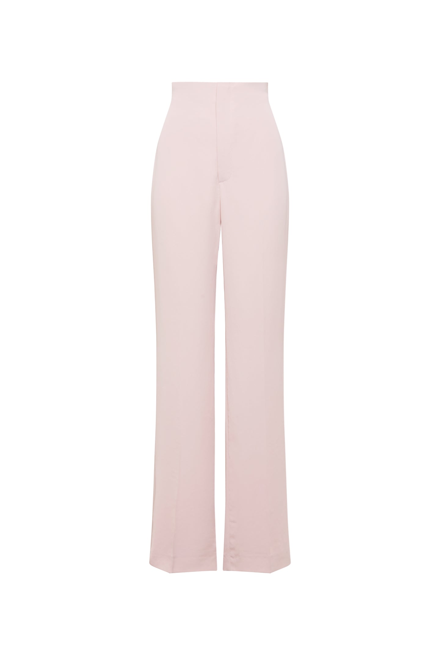 DRAPE TAILORED TROUSER - PALE.PINK