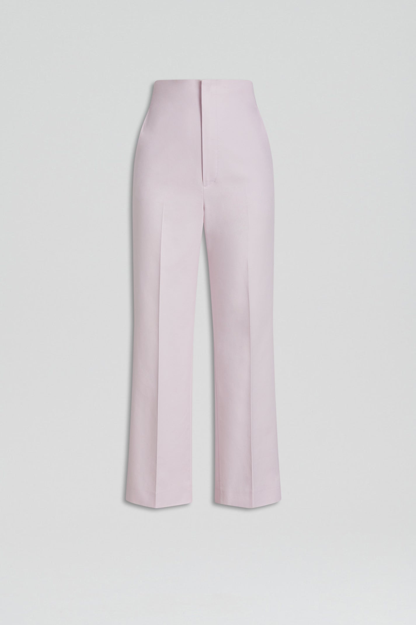 DOUBLE COTTON CROP TROUSER - TINTED.PINK