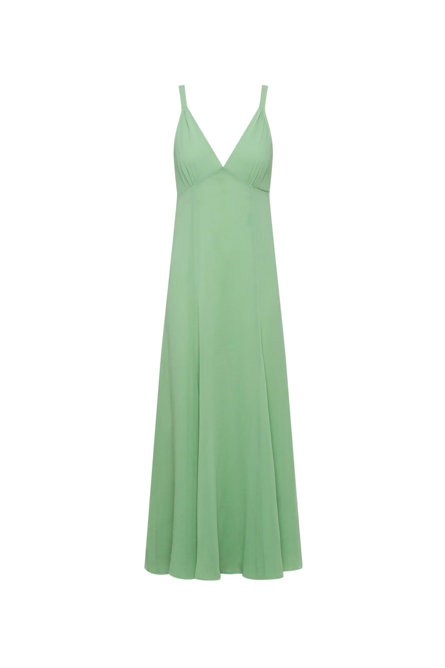 SILK GGT SLIP DRESS - APPLE