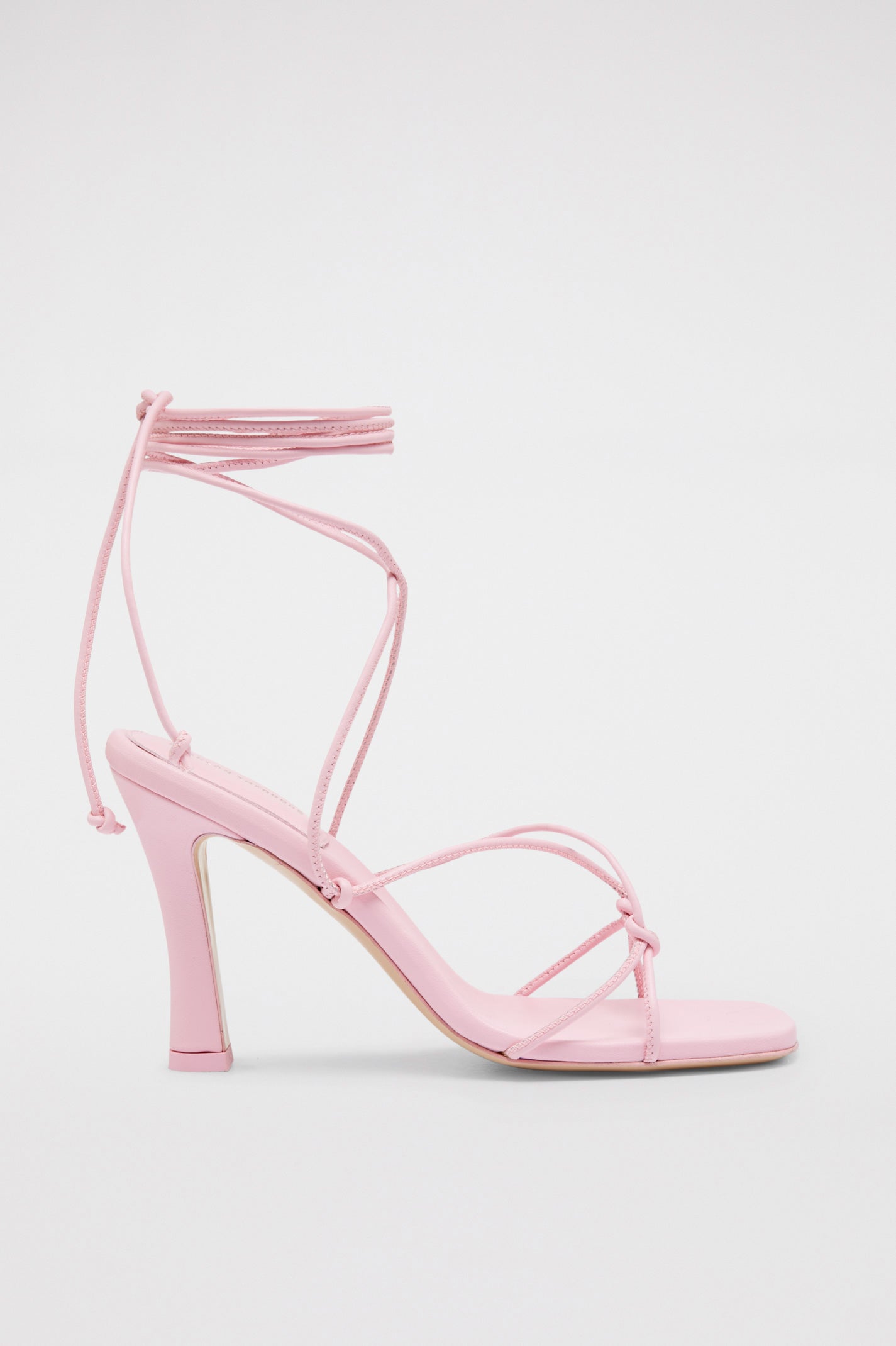 SPAGHETTI STRAPS SANDAL 9.5 - PINK