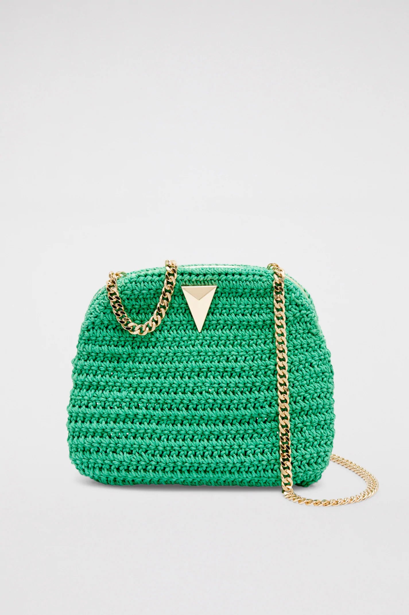 CROCHET ARCH BAG - SPEARMINT