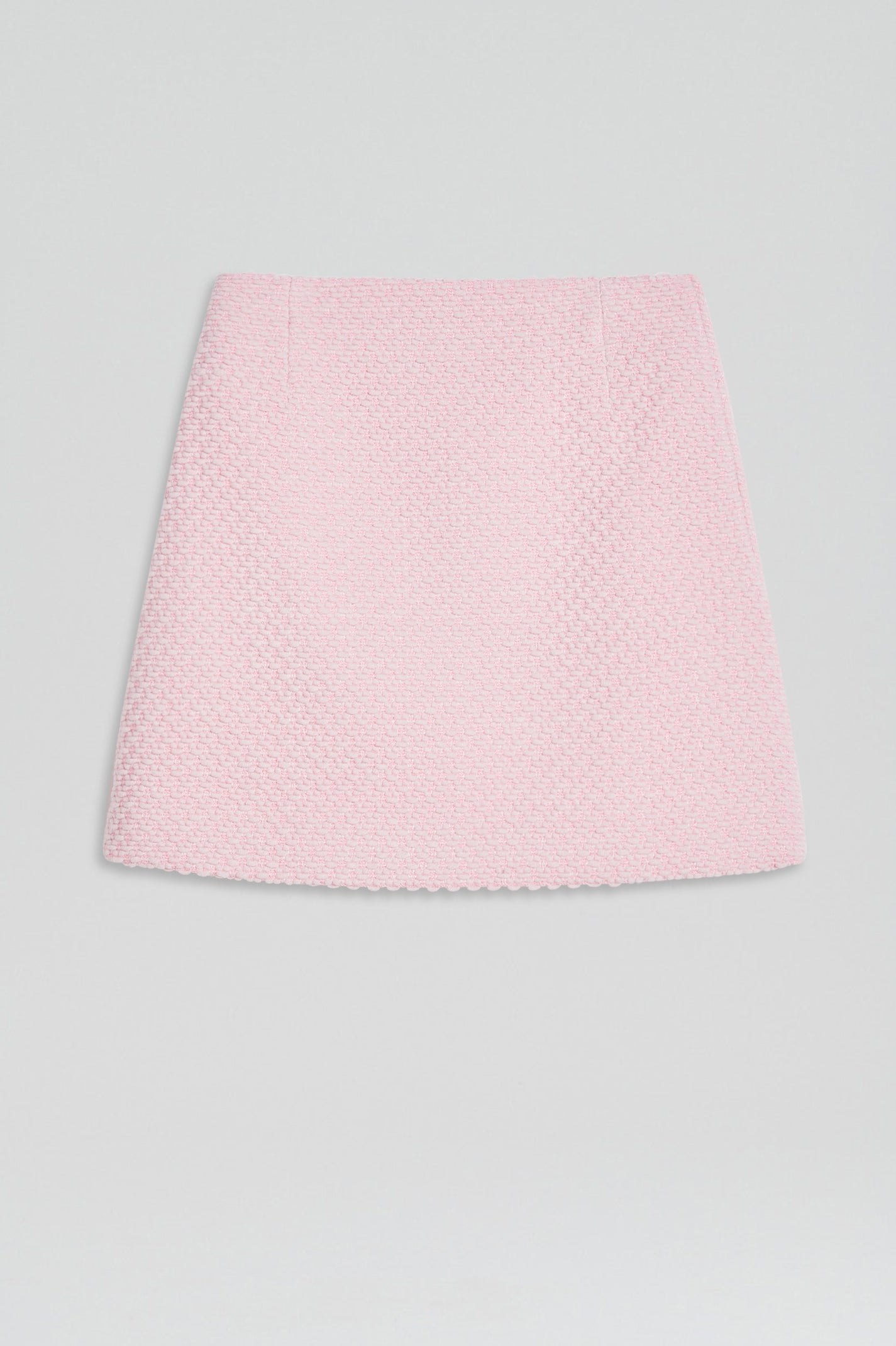 BOUCLE MINI SKIRT - PALE.PINK