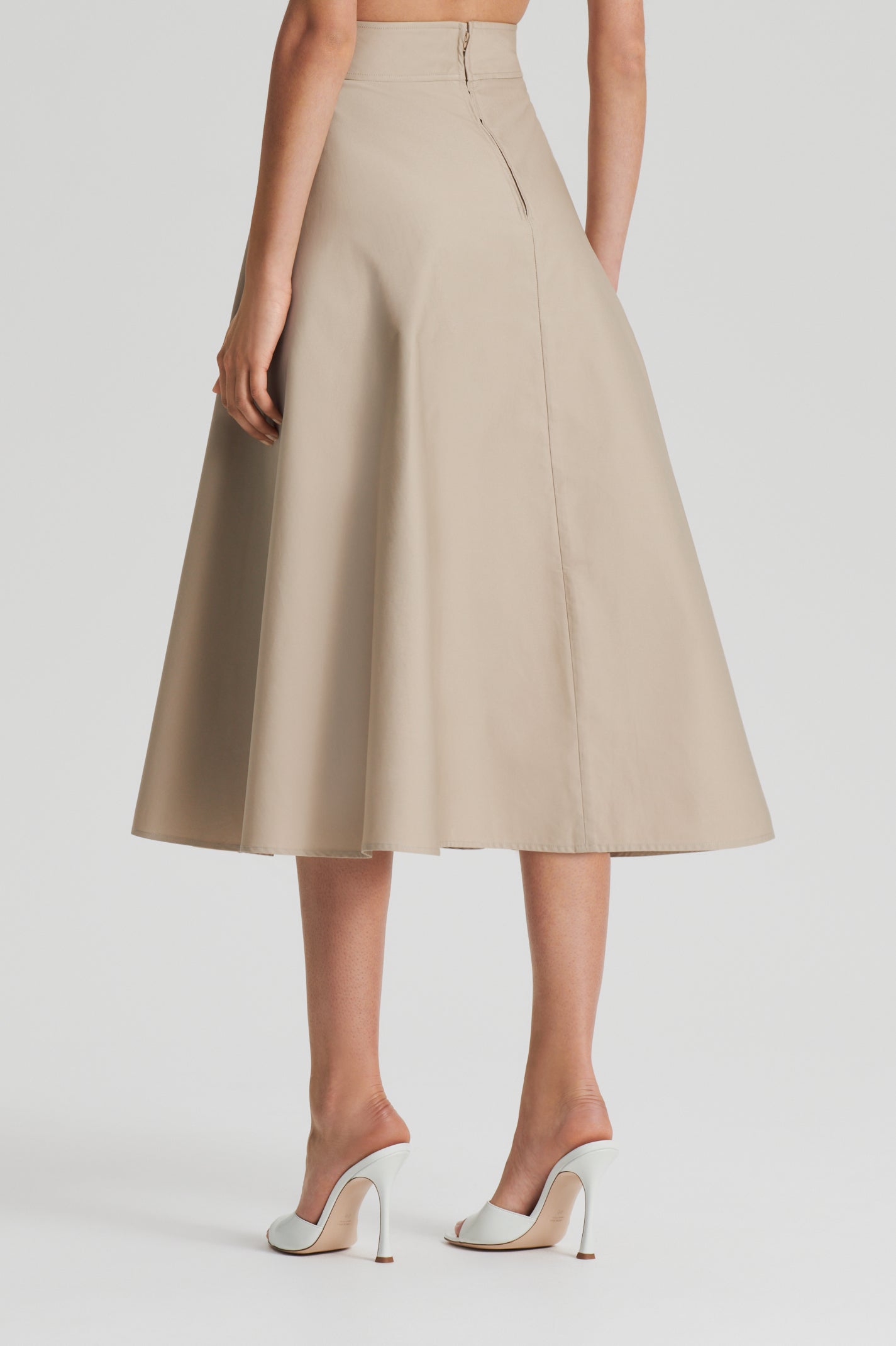 cotton-pleat-front-skirt-trench