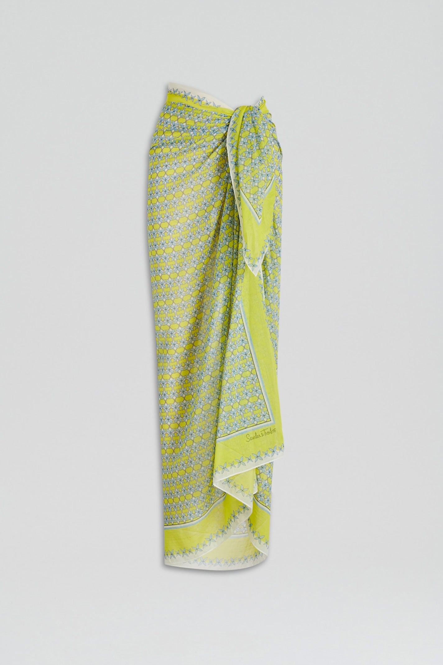 SILK COTTON SARONG - STAR