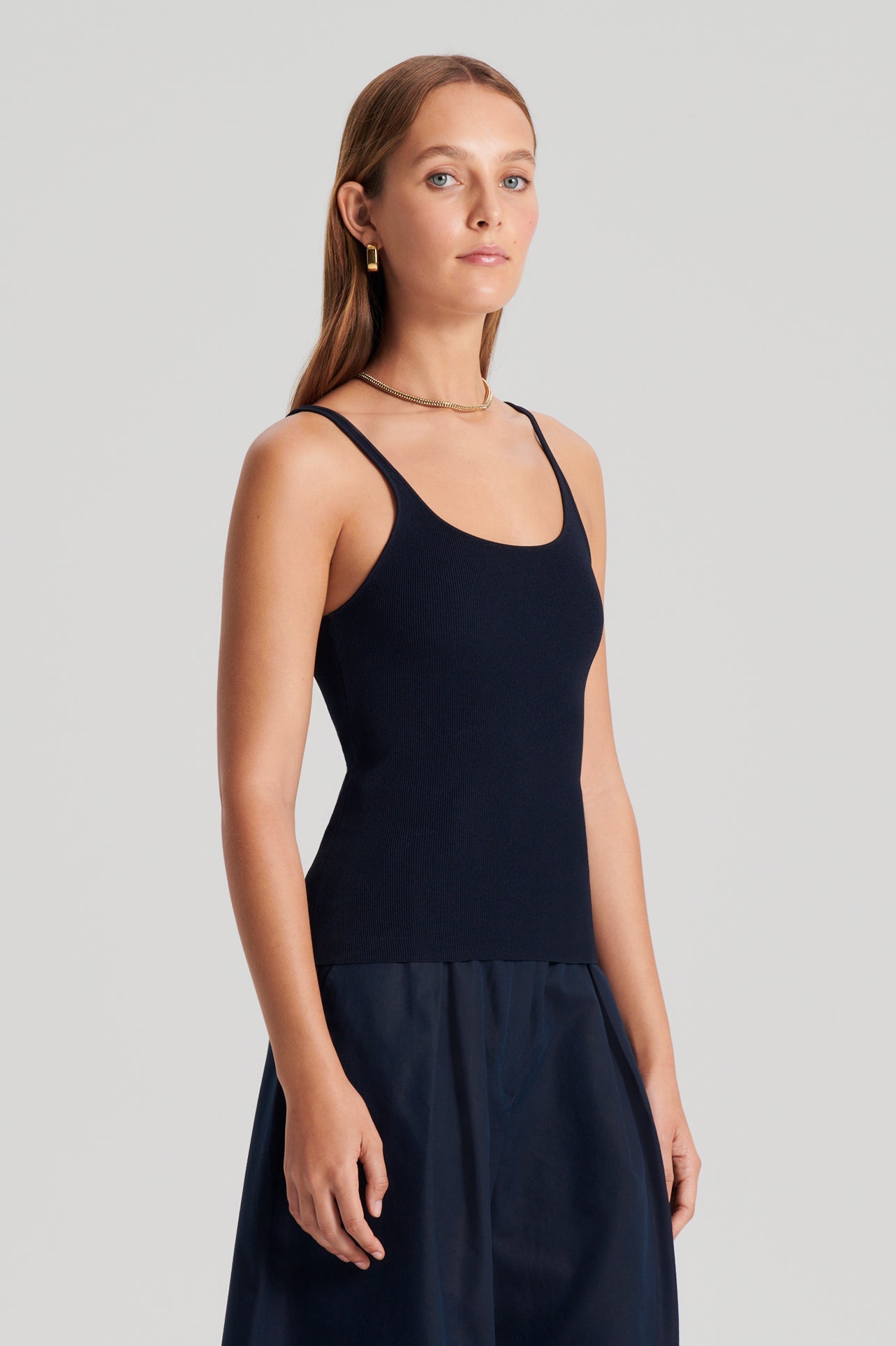 crepe-knit-rib-singlet-navy