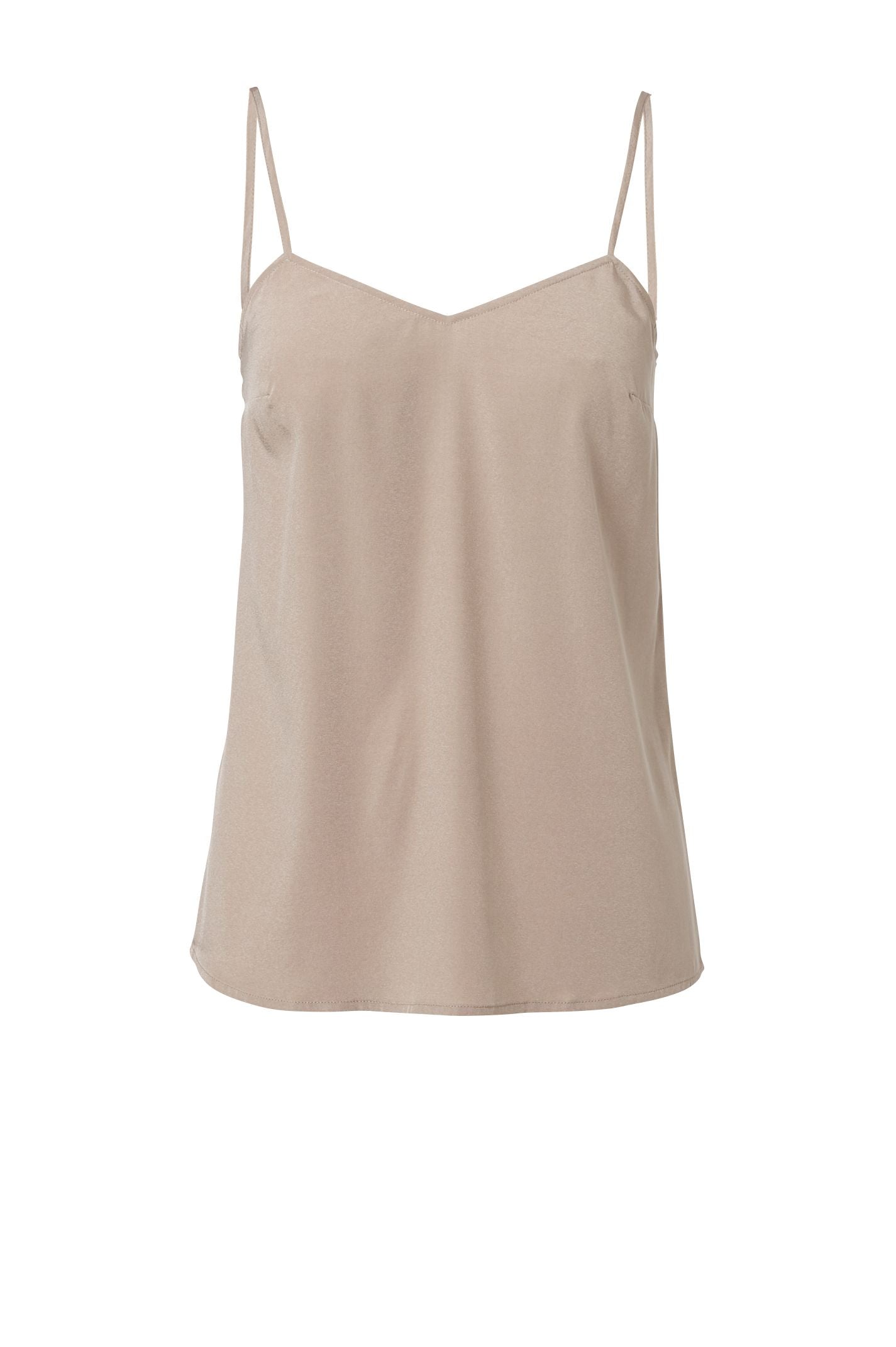 SHOESTRING CAMISOLE - CLAY