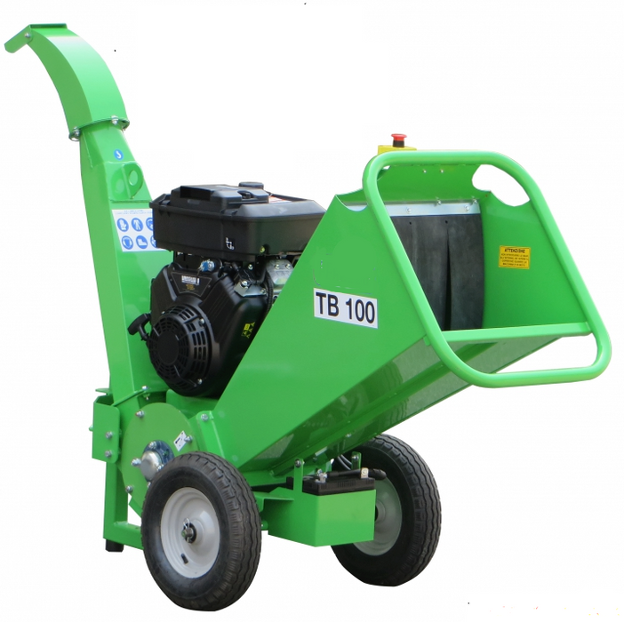 TB100 Towable Petrol Drum Chipper