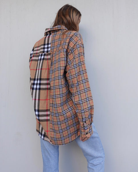 BURBERRY X GOSHA RUBCHINSKIY FLEECE SHIRT