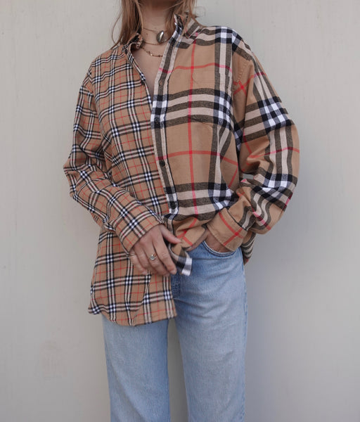 BURBERRY X GOSHA RUBCHINSKIY FLEECE SHIRT