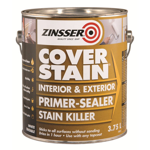 zinsser stain cover primer sealer killer 75l paint rustoleum brand blocker