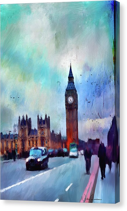 On Westminster Bridge - Canvas Print