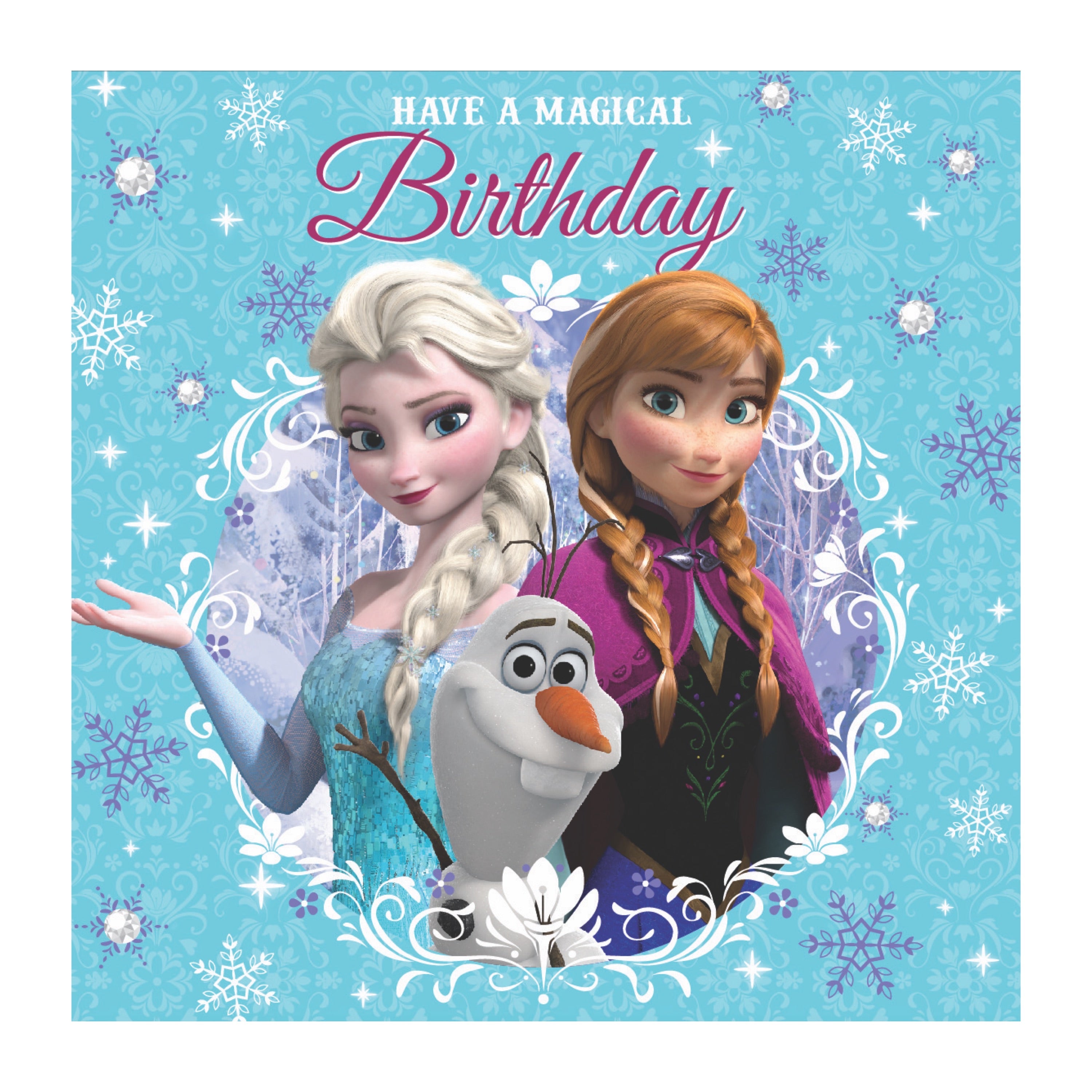 Frozen Birthday Card Printable