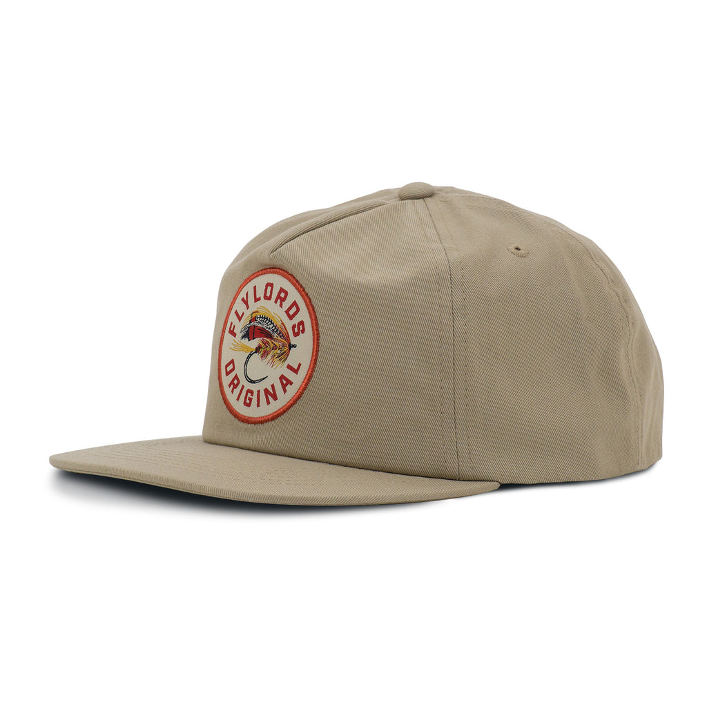 Khaki Hat with Fly Patch – Flylords Store