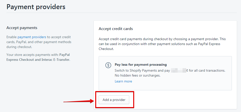 Add a Payment Gateway to Shopify