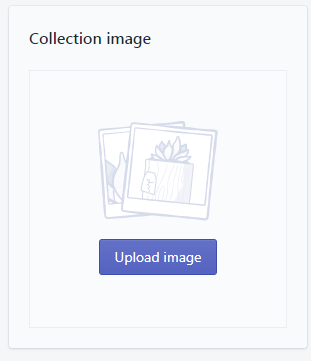 Set a Shopify Collection Image