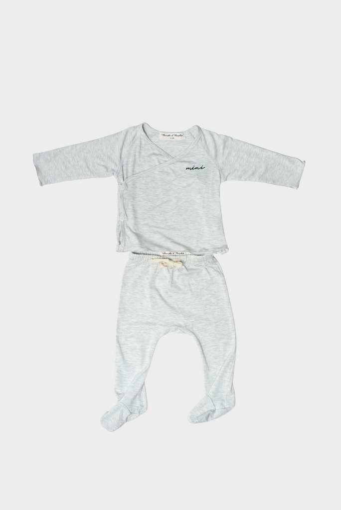 White Boys Aero Heat Thermal Pajama Set